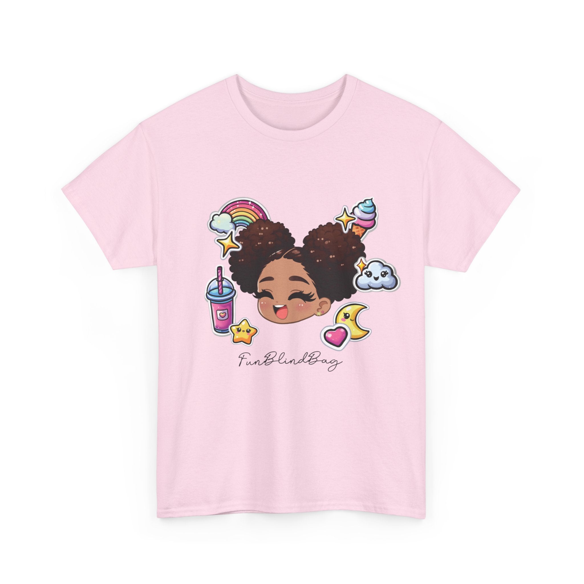 FunBlindBag Kawaii Sticker Graphic Tee
